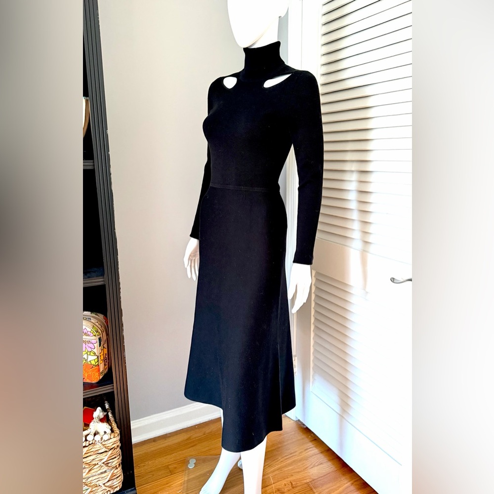 Jason Wu Black Dress Peep Hole Sz XS